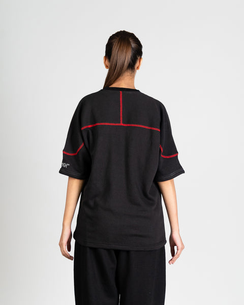 Quantum Stitch Tee - Black