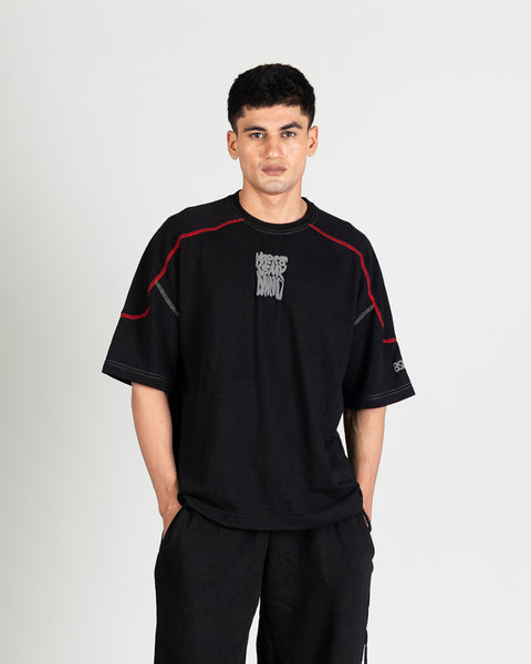 Quantum Stitch Tee - Black