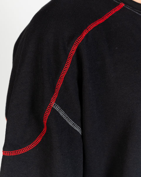 Quantum Stitch Tee - Black