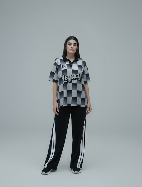 THE LEGACY CHECK JERSEY- POLO