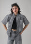 THE ANARCHY CHECK BOXY-FIT SHIRT