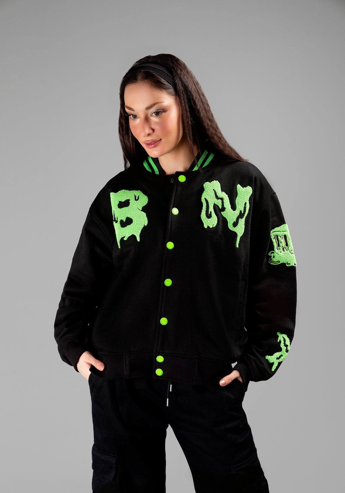 The Neonix Varsity - Oversized - UNISEX