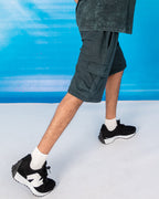 Charcoal Grey Cargo Short- UNISEX