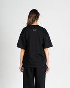 Black Monoblock Tee