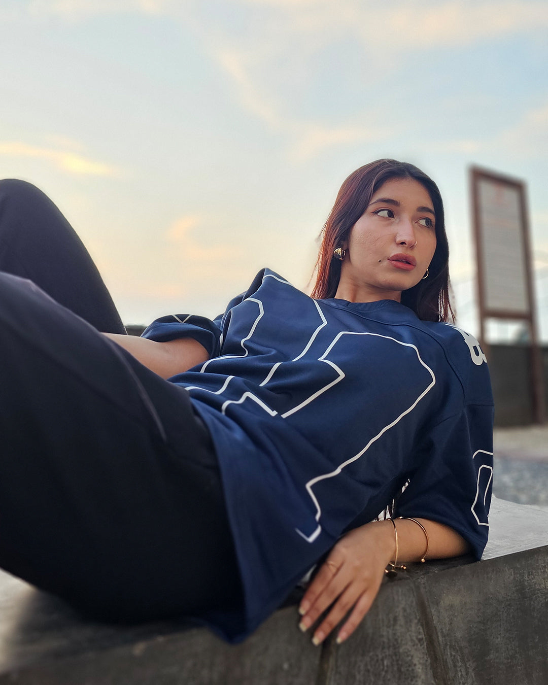 Deep Current Baseball Tee // UNISEX