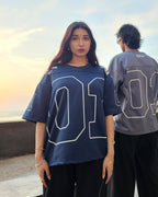 Deep Current Baseball Tee // UNISEX