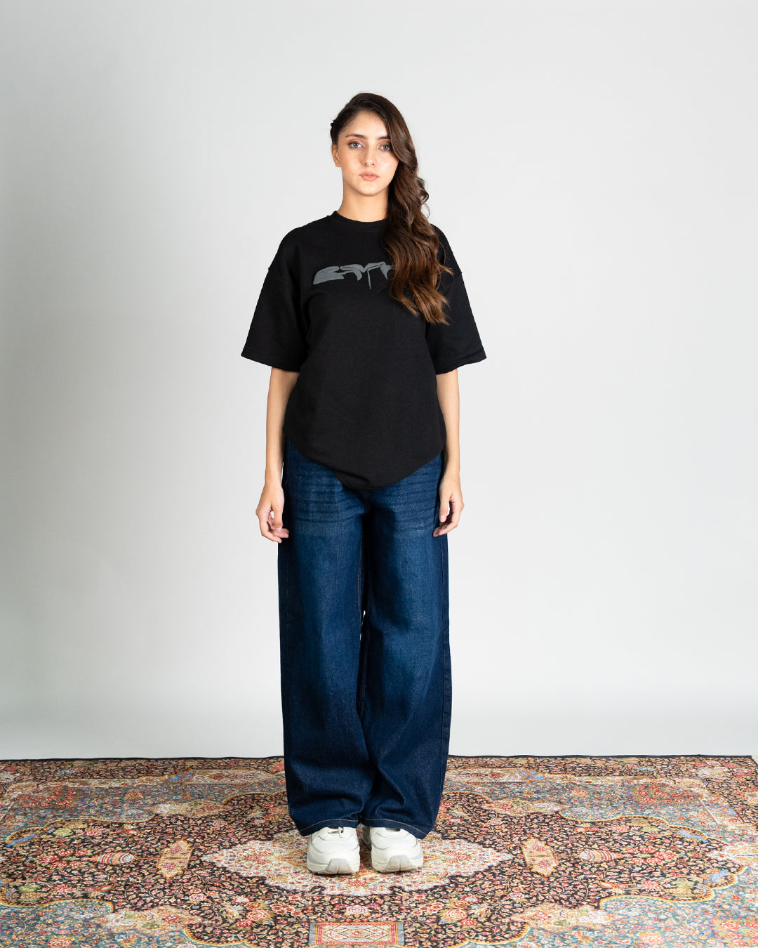 Blue Drift Baggy Jeans - Balloon fit Secondary image