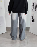 Overcast Grey Denim - Loose fit - UNISEX