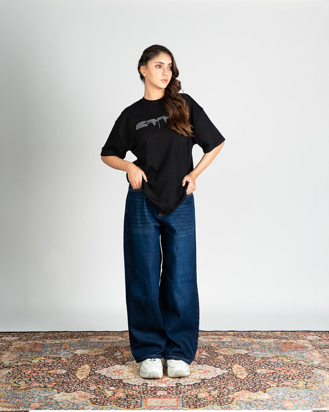 Blue Drift Baggy Jeans - Balloon fit