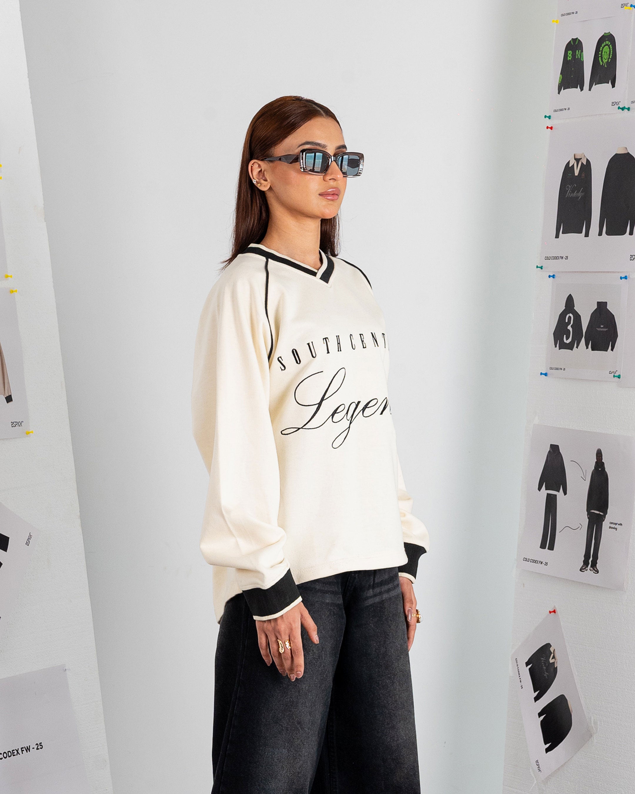 CONTOUR SWEATSHIRT – OVERSIZE