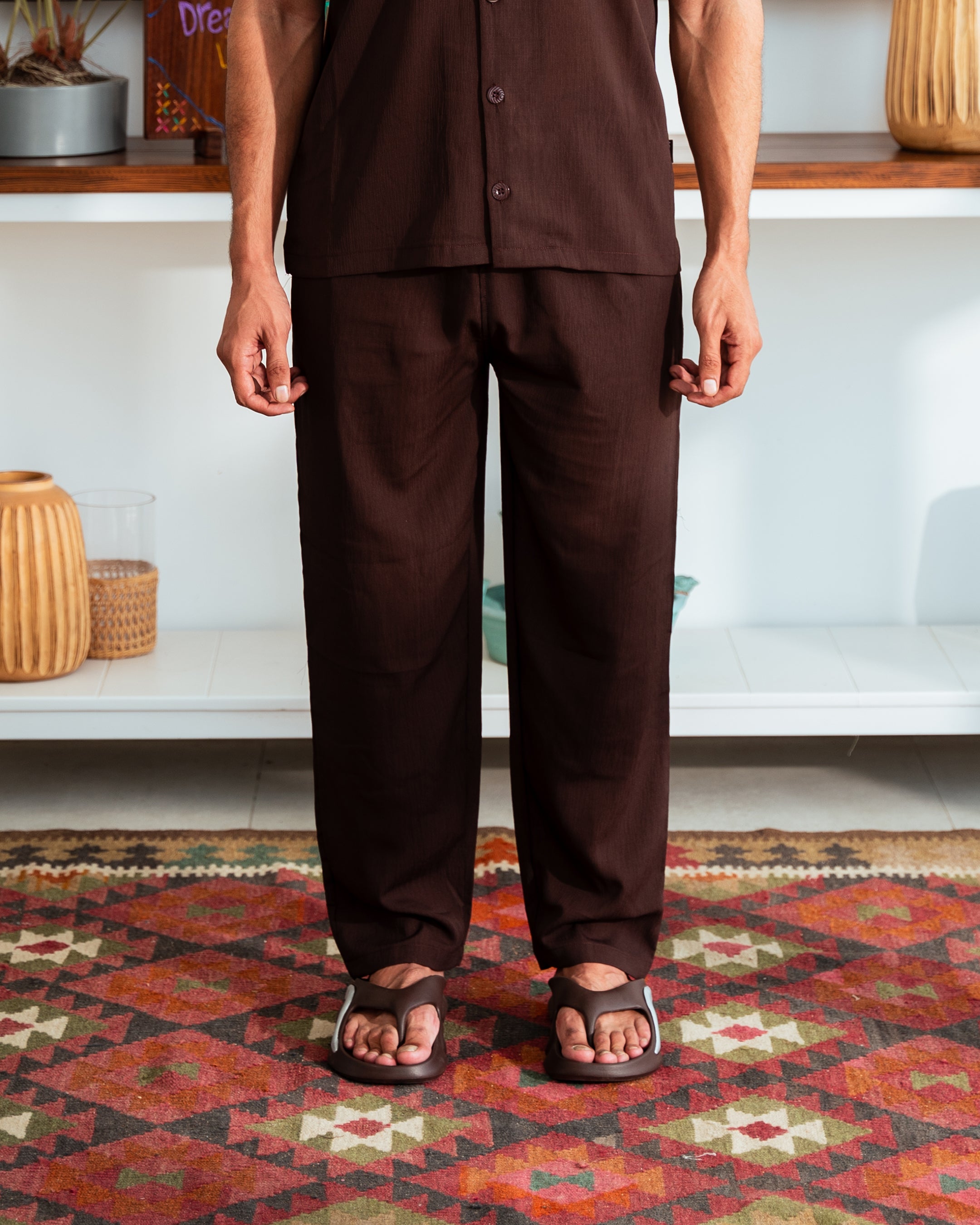 Rust Trouser - Relaxed Fit-UNISEX Secondary image