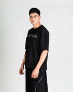 Black Monoblock Tee