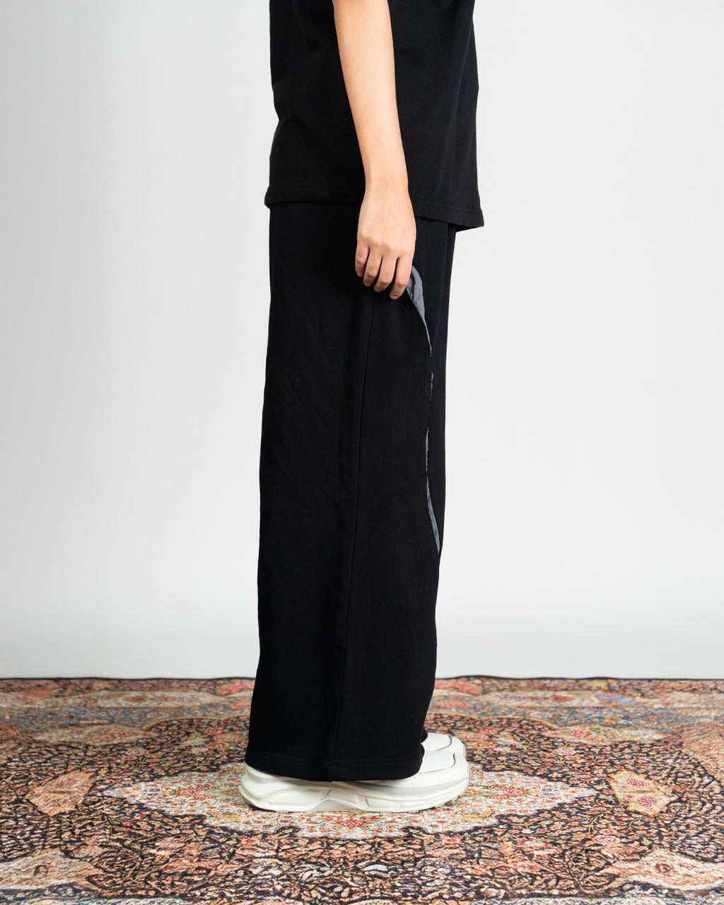 Premium Black-Arcflow Trousers