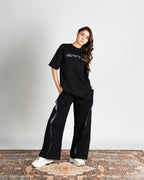 Premium Black-Arcflow Trousers