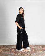 Premium Black-Arcflow Trousers