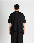 Black Monoblock Tee