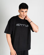 Black Monoblock Tee