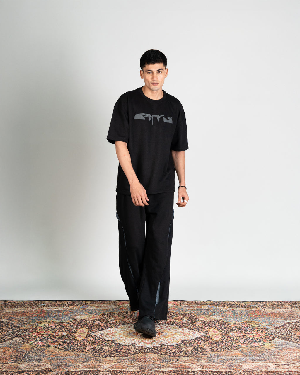 Premium Black Arcflow Trousers
