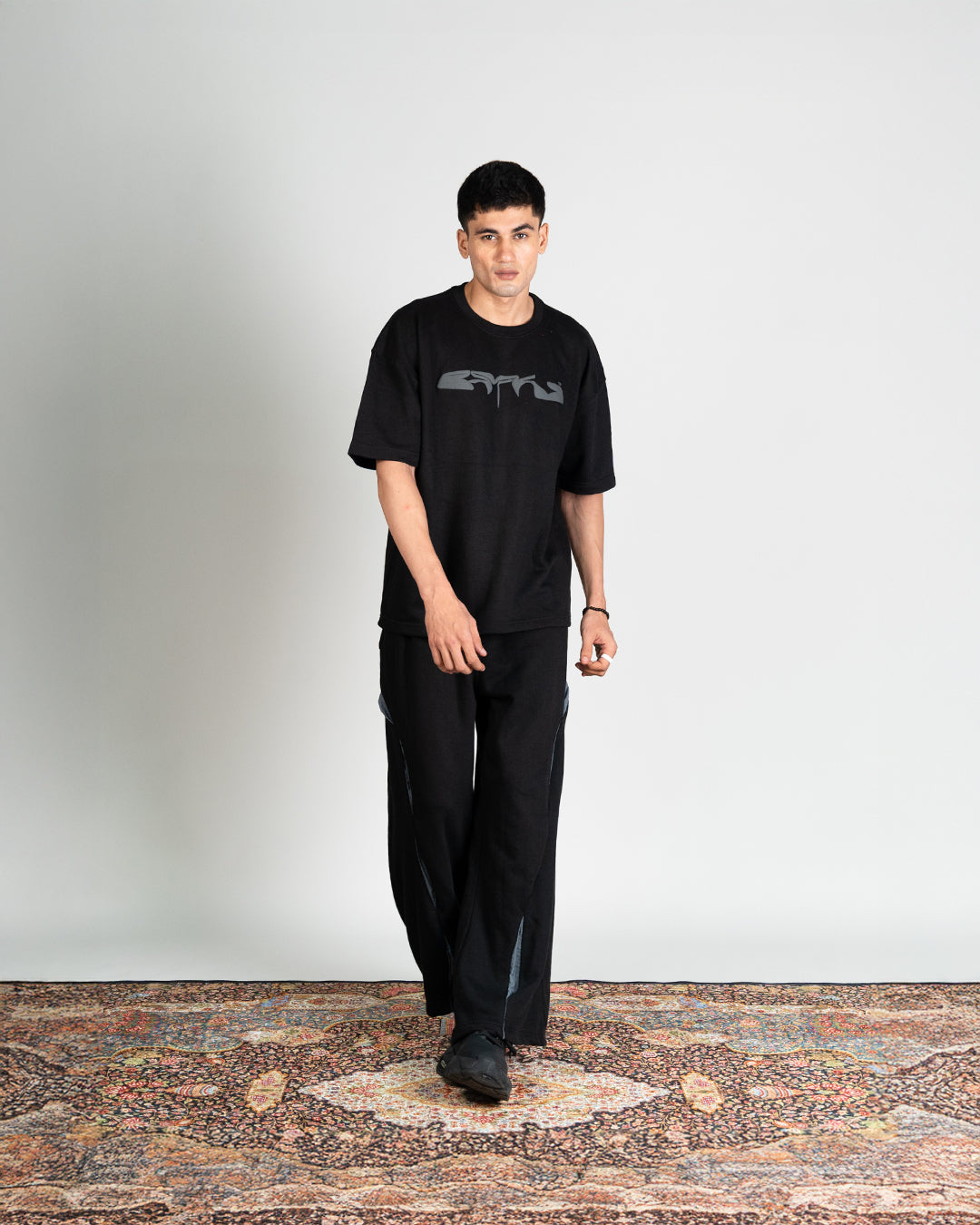 Premium Black Arcflow Trousers