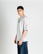 Quantum Stitch Tee - Heather Grey