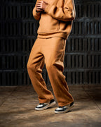 Brown Intersect Trouser - Wide Leg // UNISEX