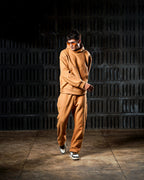 Brown Intersect Trouser - Wide Leg // UNISEX