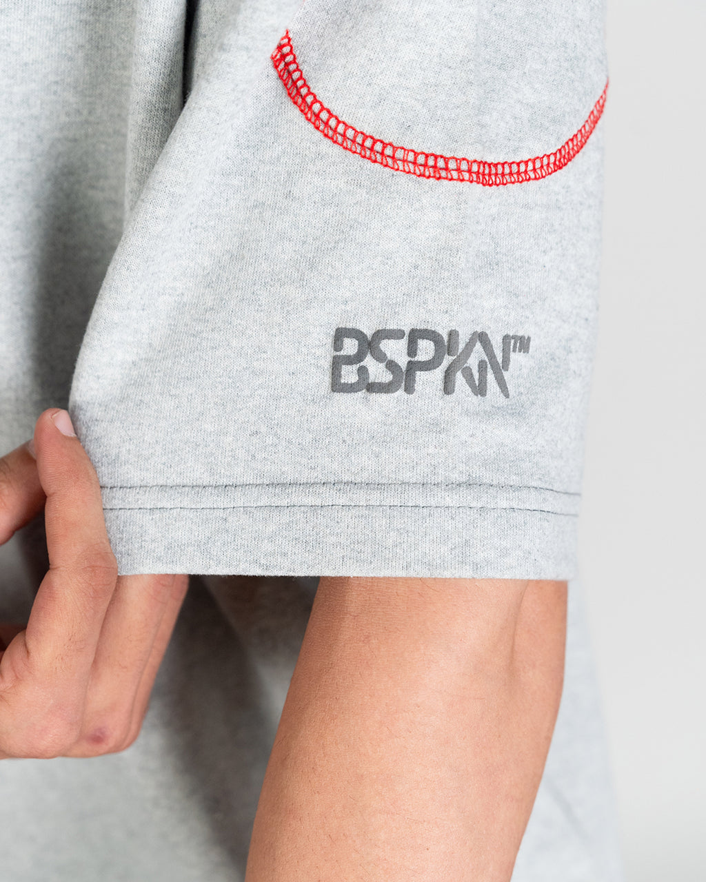 Quantum Stitch Tee - Heather Grey