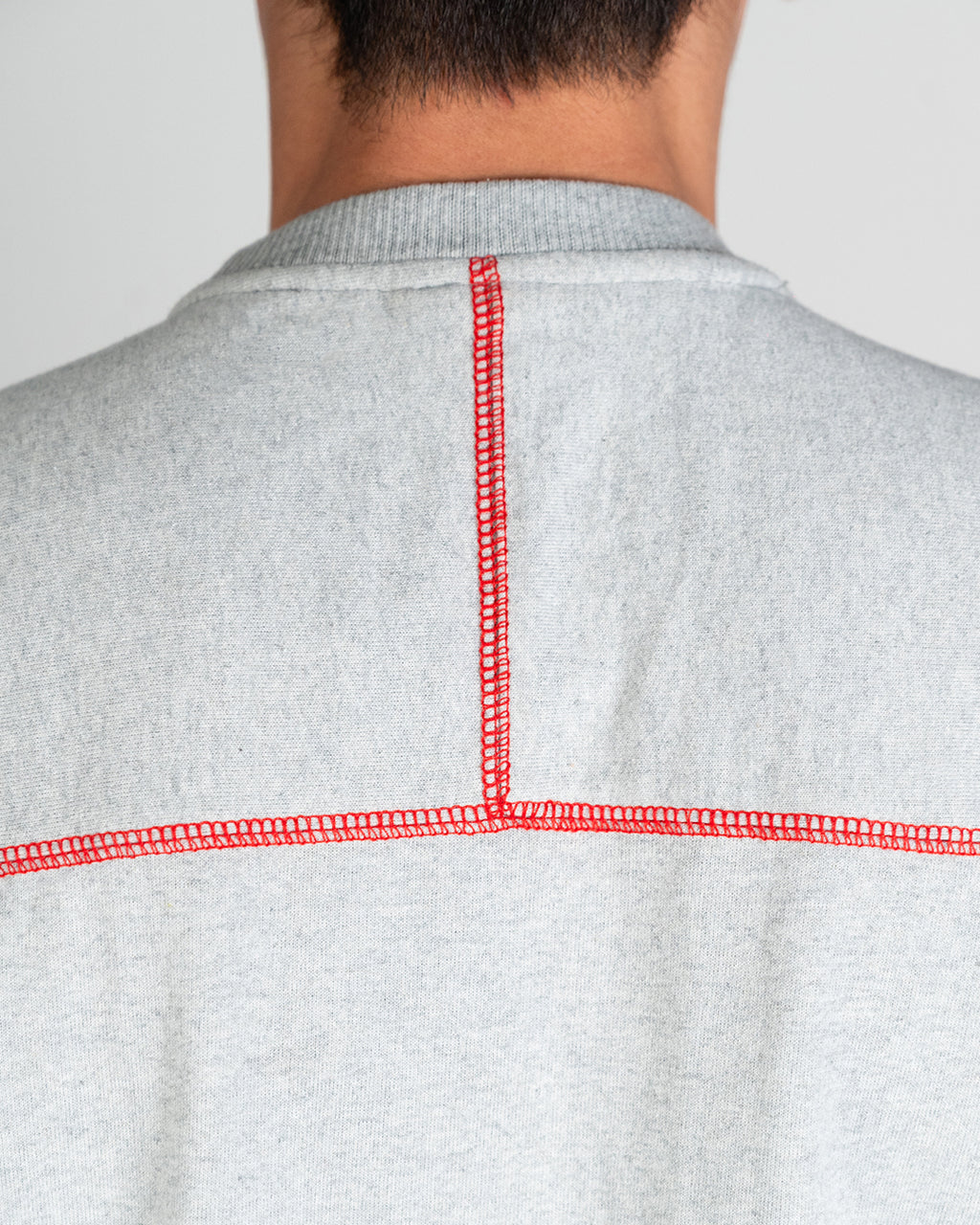 Quantum Stitch Tee - Heather Grey