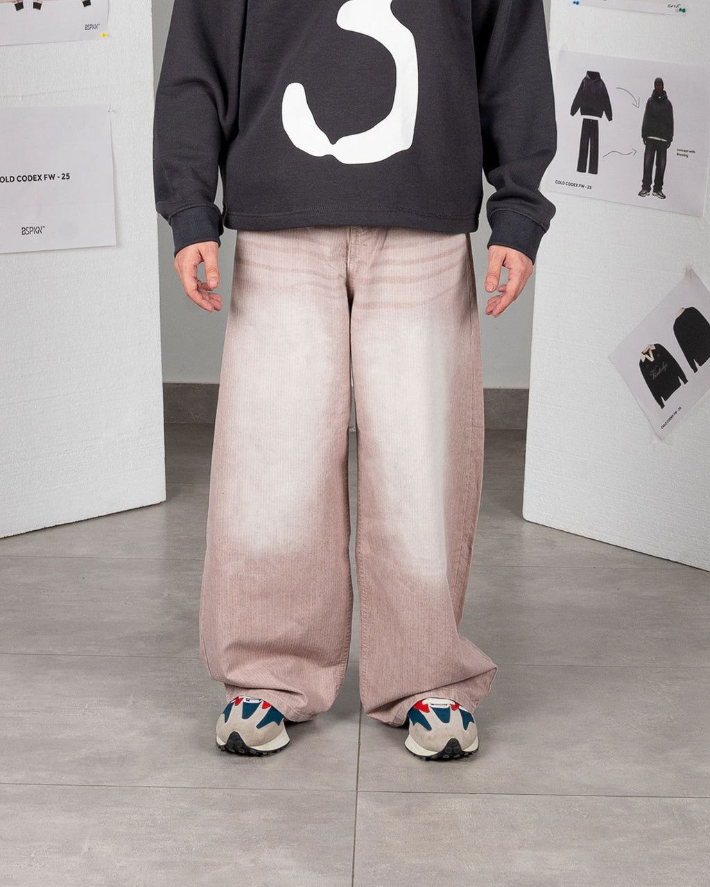 Dust Rose Denim - Loose fit - UNISEX