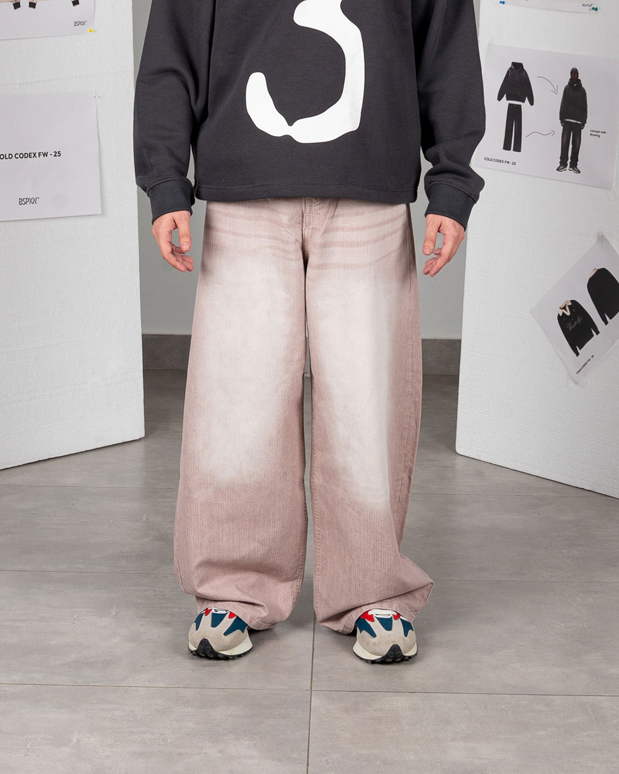 Dust Rose Denim - Loose fit - UNISEX