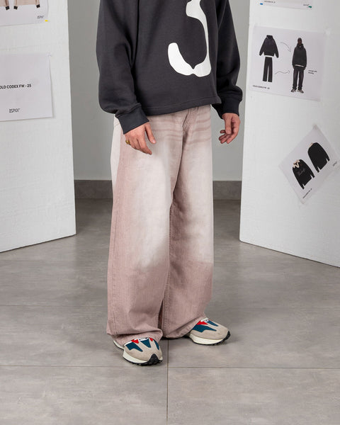 Dust Rose Denim - Loose fit - UNISEX