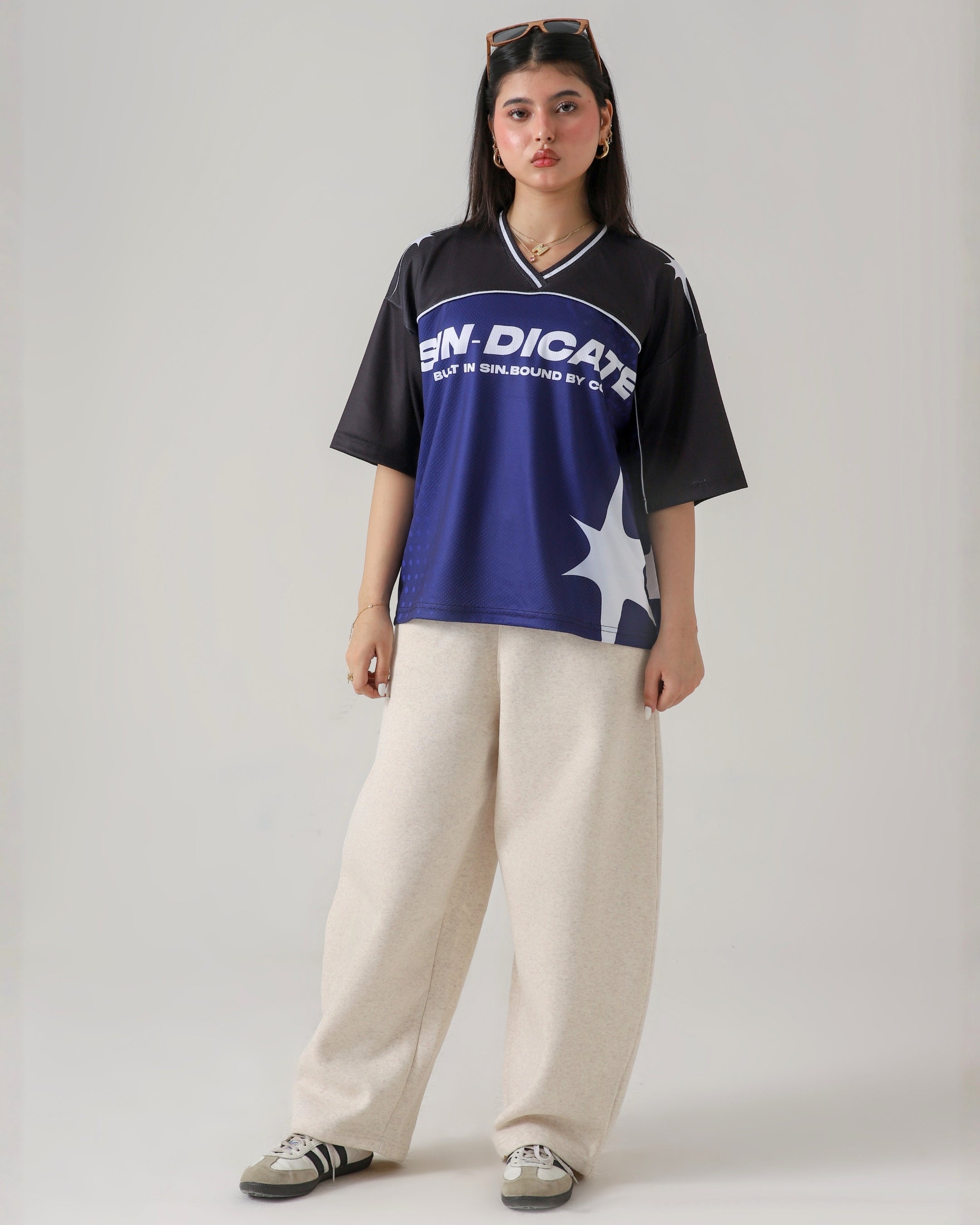 THE BONE IVORY LOOSE TROUSER