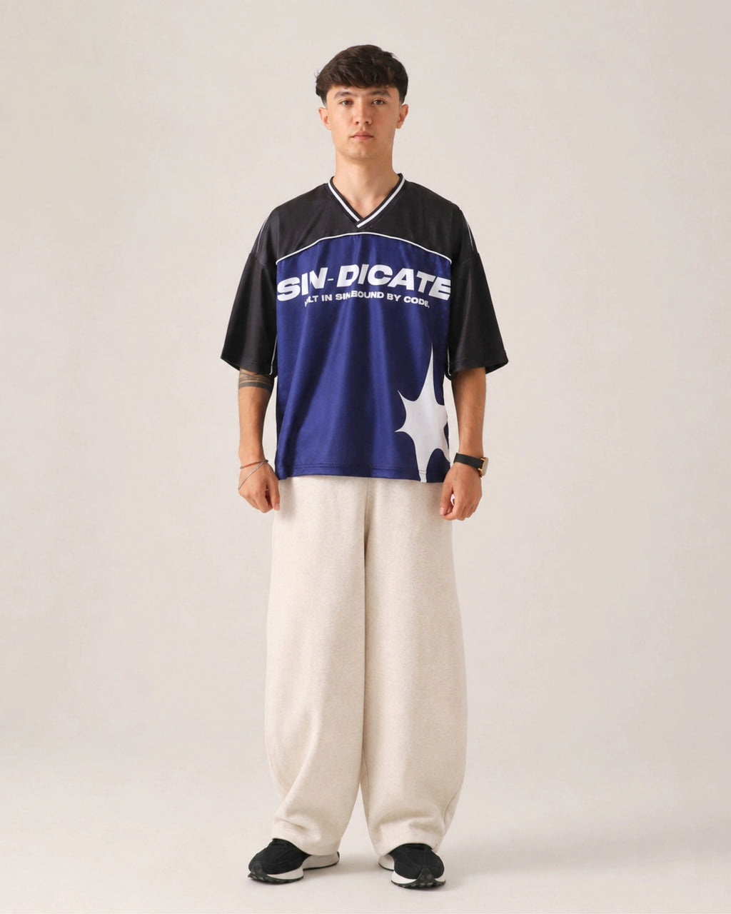 THE BONE IVORY LOOSE TROUSER