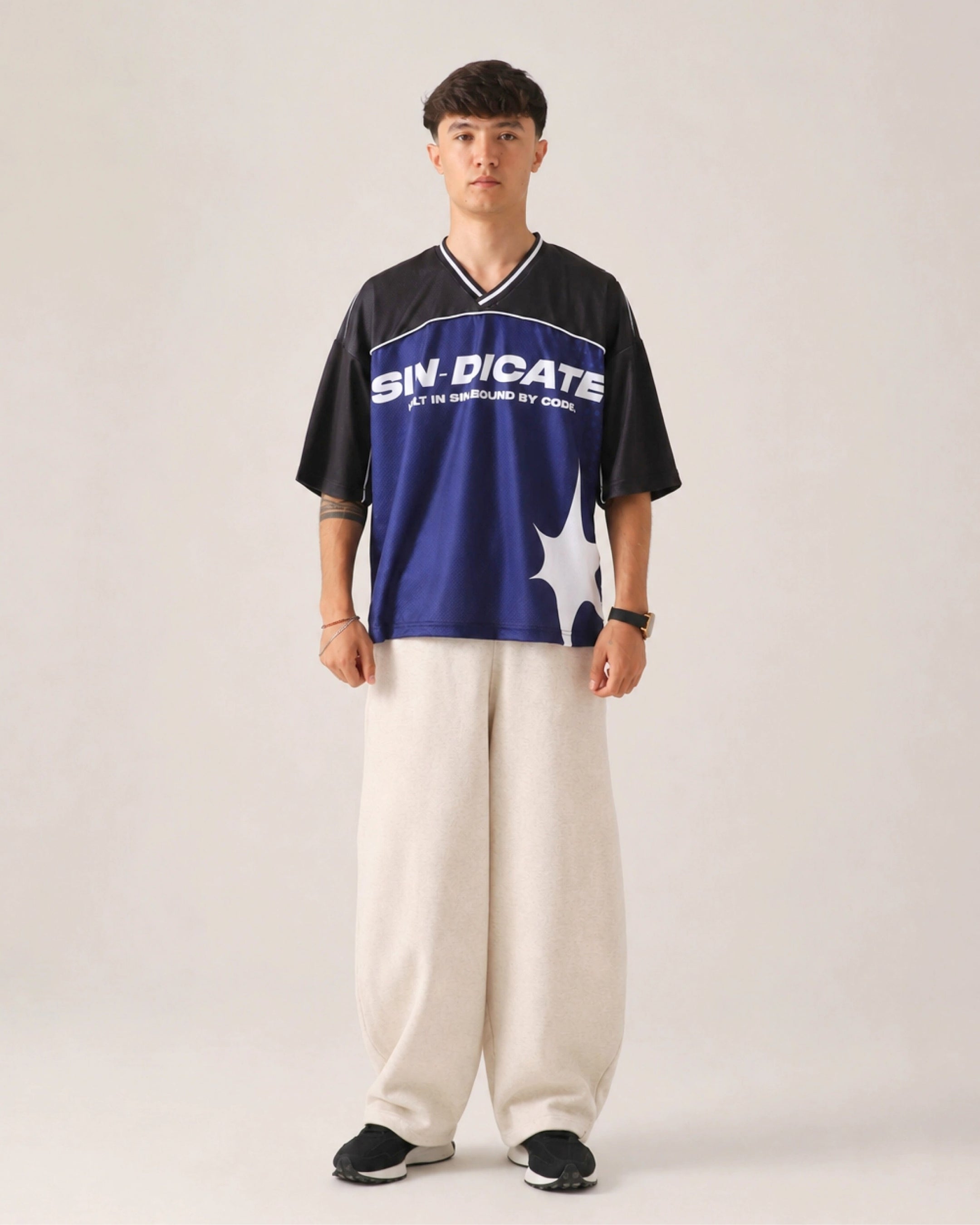THE BONE IVORY LOOSE TROUSER