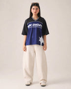 THE BONE IVORY LOOSE TROUSER