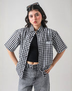 THE ANARCHY CHECK BOXY-FIT SHIRT