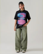THE MOSS ACID STATIC BAGGY DENIM