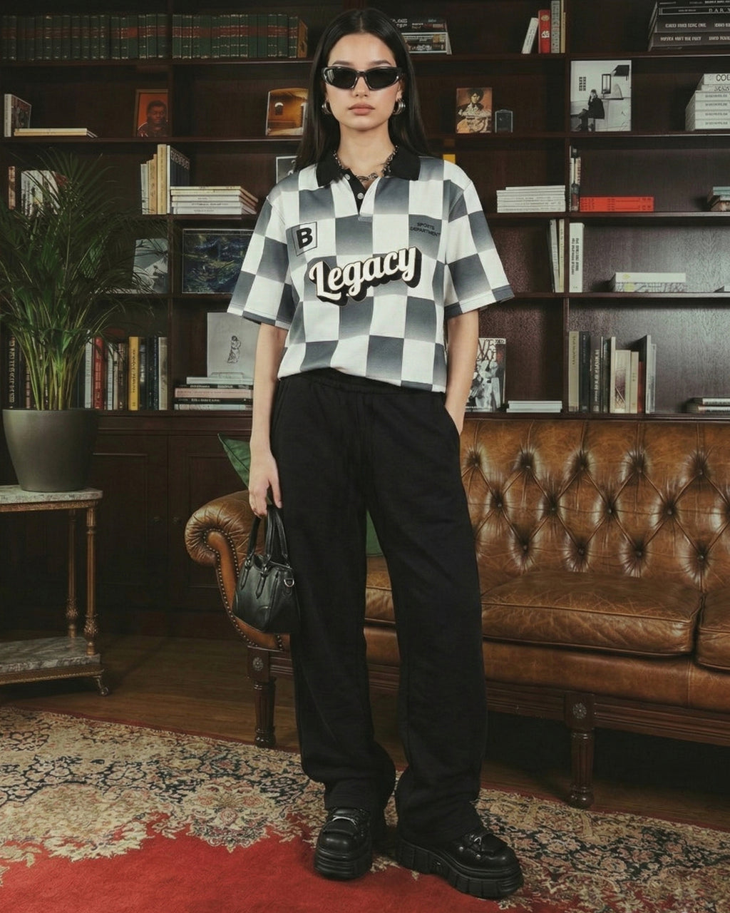 THE URBAN WIDE-LEG TROUSERS BLACK - UNISEX