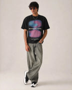 THE MOSS ACID STATIC BAGGY DENIM