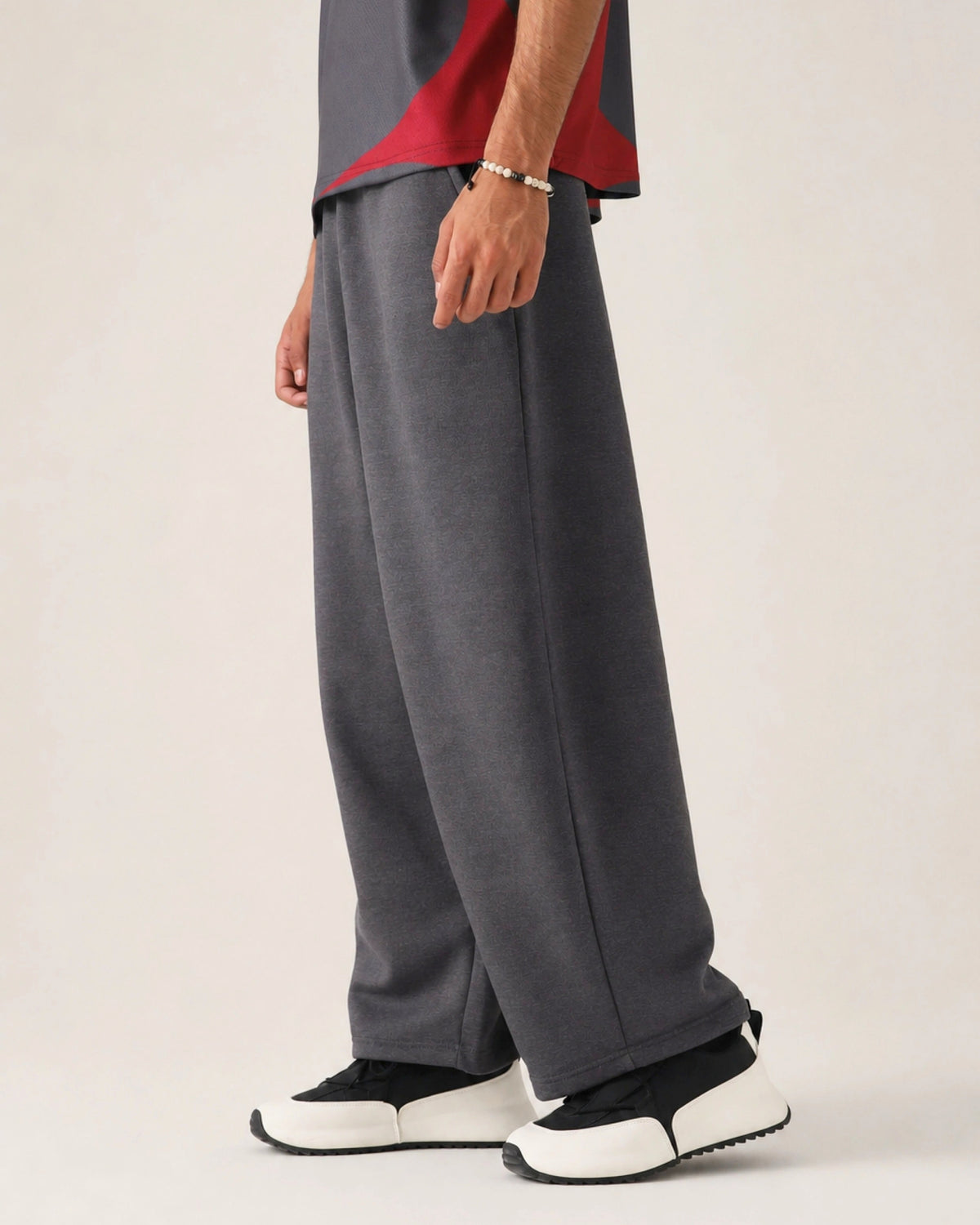 THE ECLIPSE CHARCOAL LOOSE TROUSER