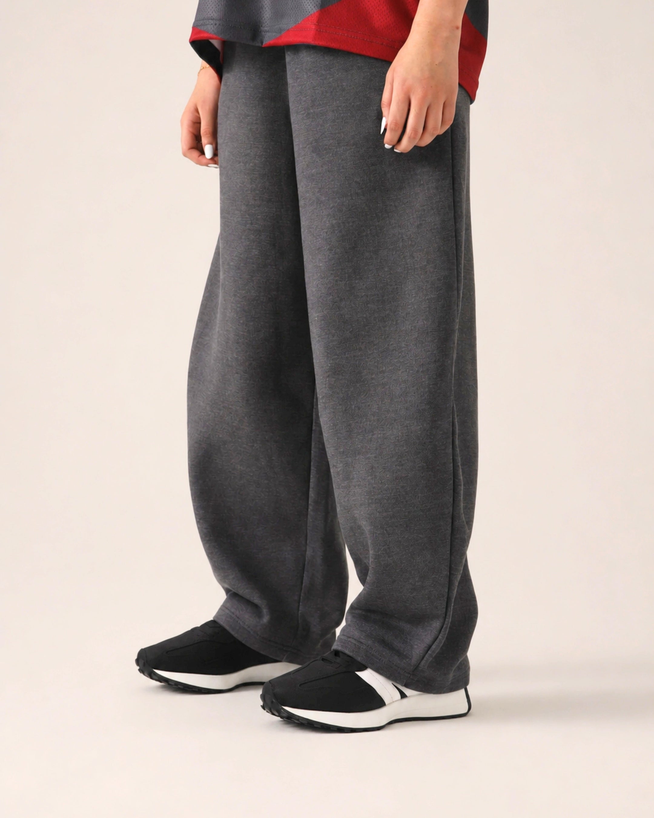 THE ECLIPSE CHARCOAL LOOSE TROUSER Secondary image
