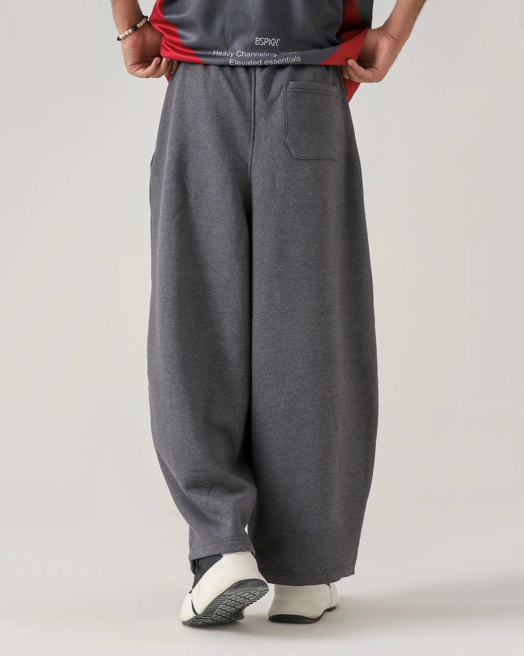 THE ECLIPSE CHARCOAL LOOSE TROUSER