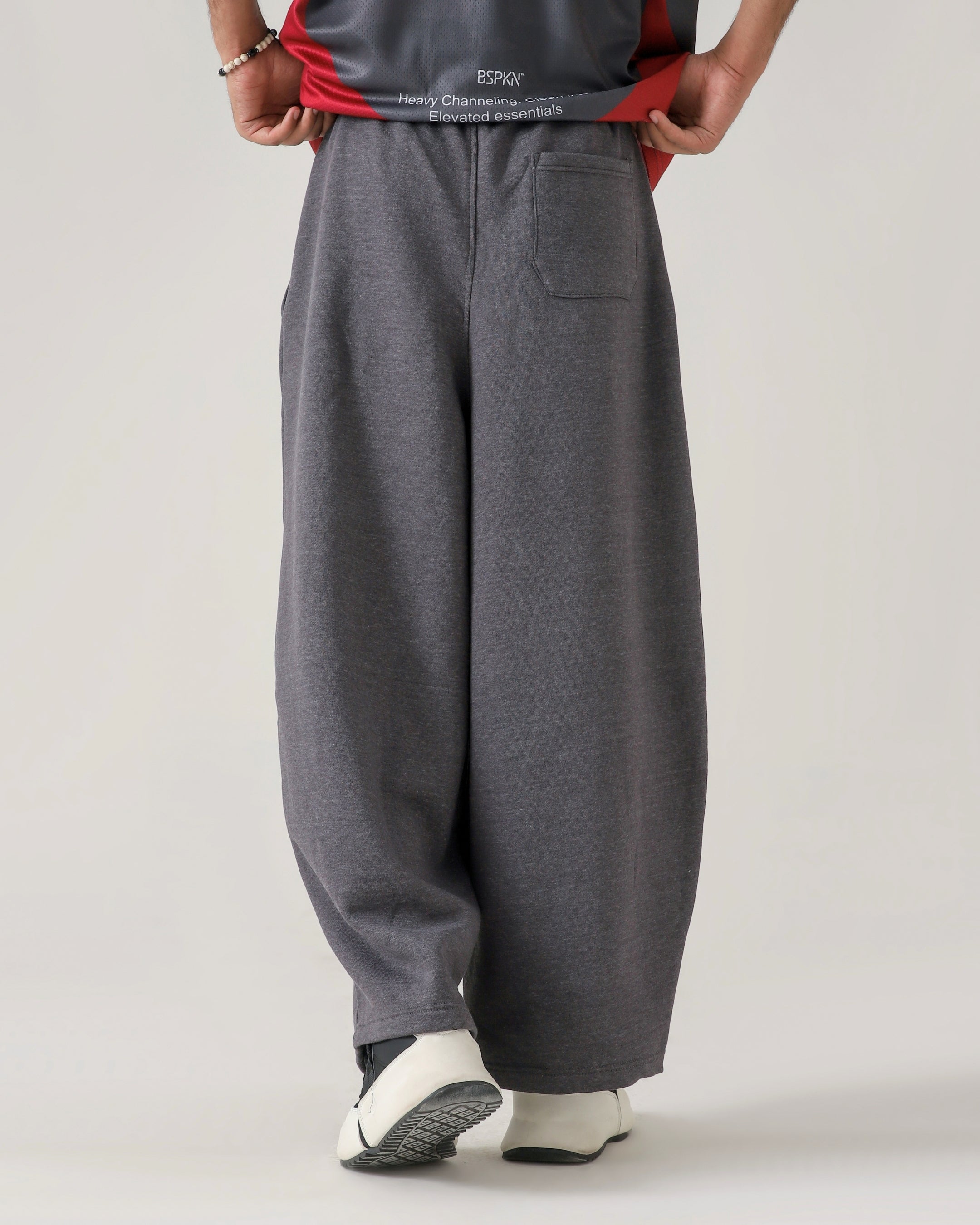 THE ECLIPSE CHARCOAL LOOSE TROUSER