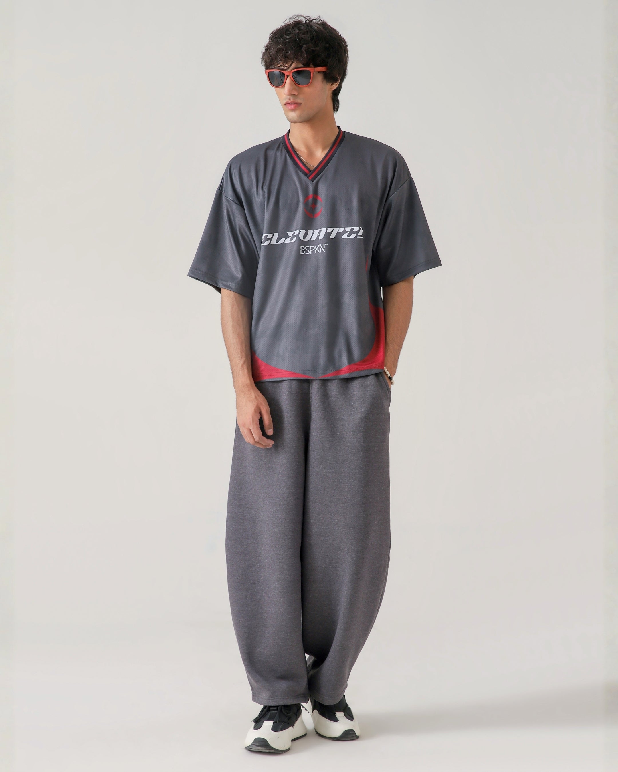 THE ECLIPSE CHARCOAL LOOSE TROUSER