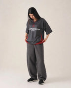 THE ECLIPSE CHARCOAL LOOSE TROUSER