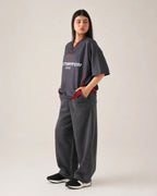 THE ECLIPSE CHARCOAL LOOSE TROUSER