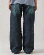 THE UTILITY OLIVE LOOSE DENIM