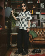 THE URBAN WIDE-LEG TROUSERS BLACK - UNISEX