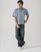 THE UTILITY OLIVE LOOSE DENIM