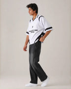 THE SHADOW RAIL BLACK LOOSE DENIM